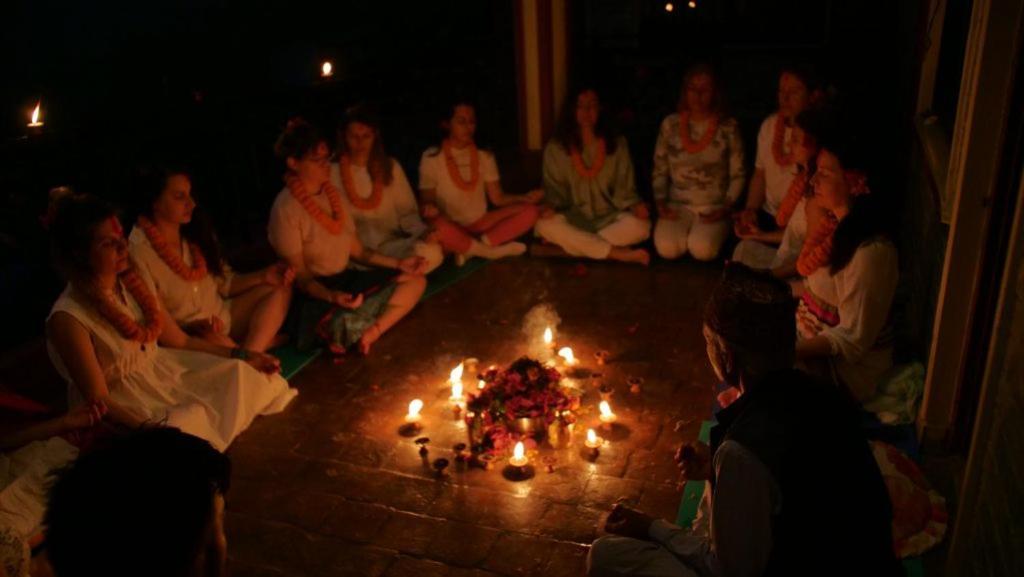 Green Hills Yoga Retreat بوكْرا المظهر الخارجي الصورة