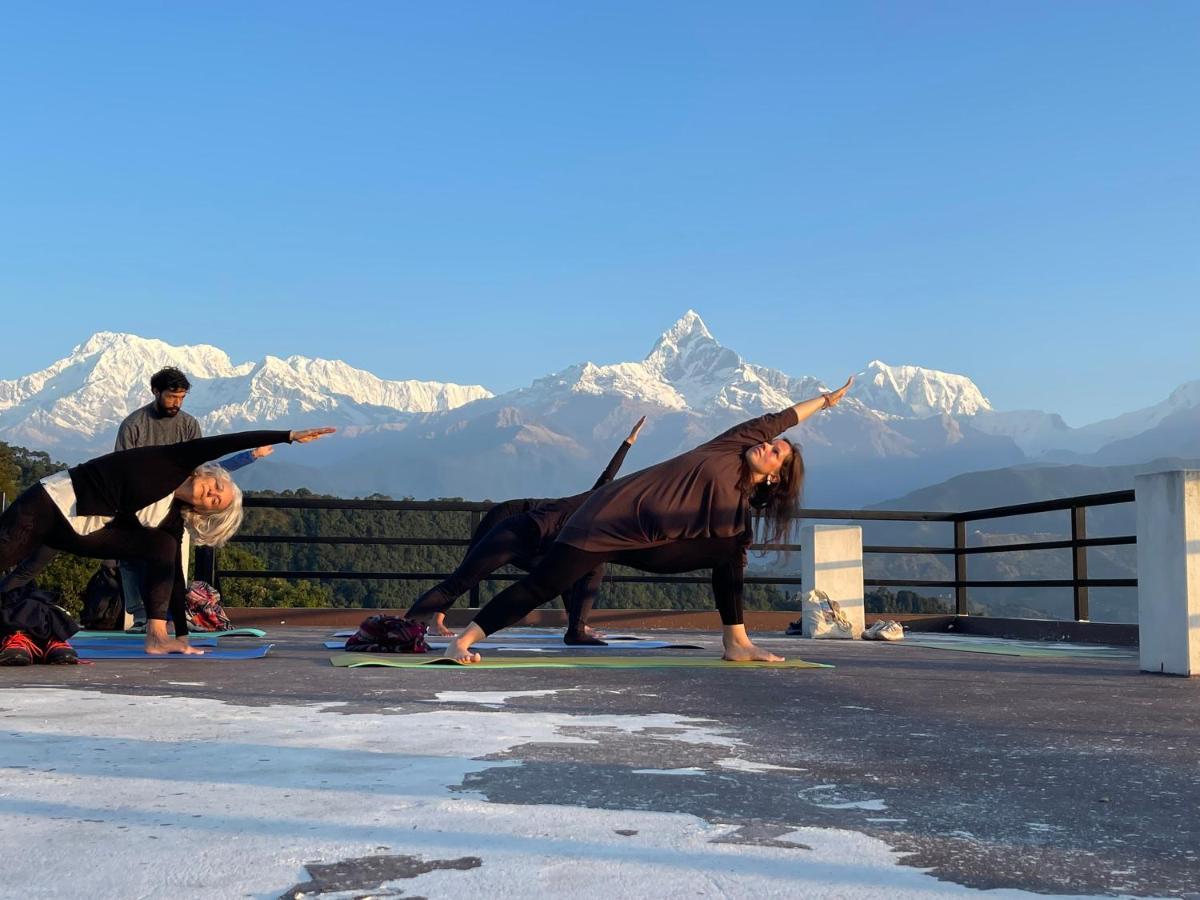 Green Hills Yoga Retreat بوكْرا المظهر الخارجي الصورة