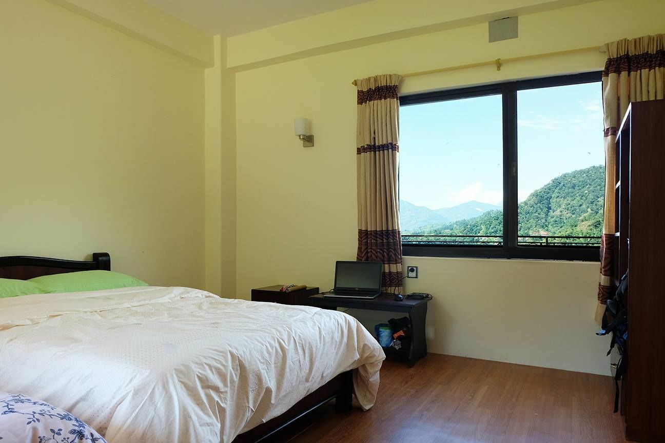 Green Hills Yoga Retreat بوكْرا المظهر الخارجي الصورة